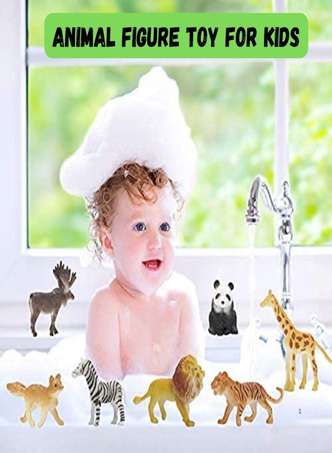 Mallexo Zoo Animal Toys Set 31pcs - Farm and Jungle Combo for Kids - Plastic Safari Action Figures - Birthday Gift for Boys & Girls 3+ Years - Image 5